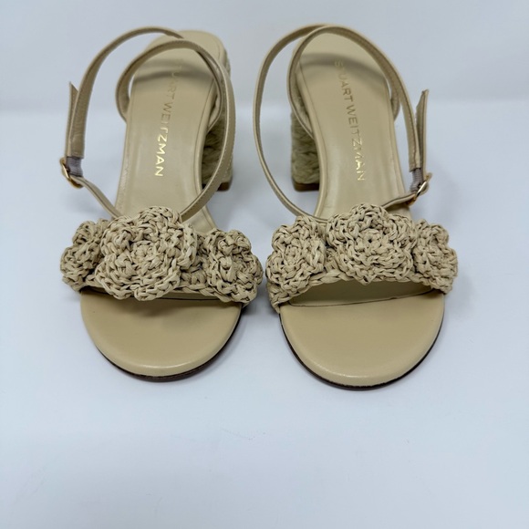 New Stuart Weitzman Magnolia Block 85 Sandals Women's Sz 7 - Picture 9 of 13